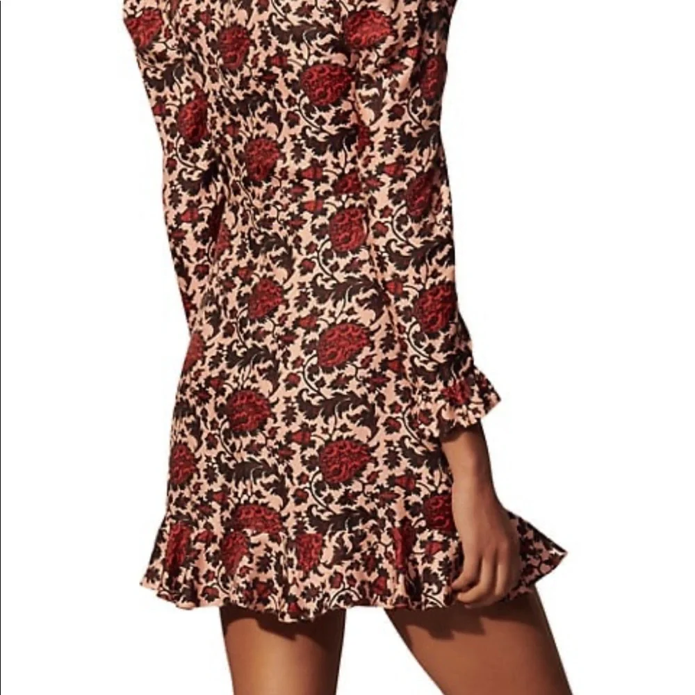 Sandro Paris jeweled neckline Lyah mini dress, the pink jacket is not for sale - Picture 8 of 9